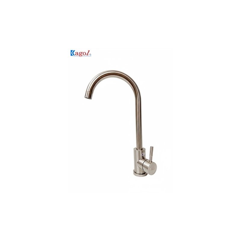 Vòi rửa bát 1 đường nước thân cứng Kagol K69