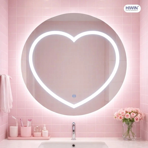 Gương đèn led hình trái tim Hiwin M-C6060LH-H