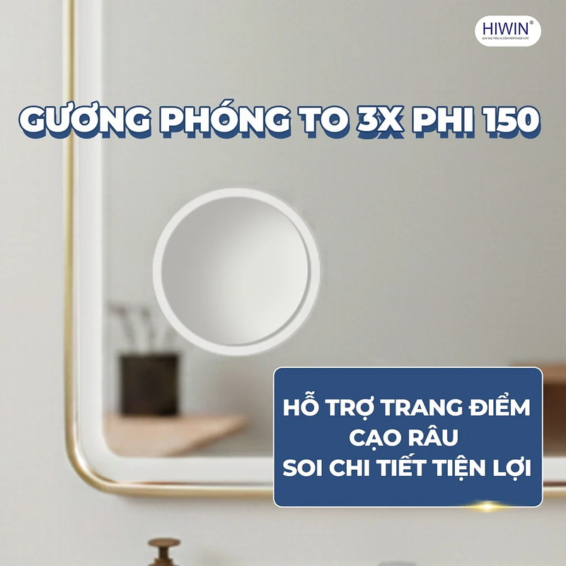Gương cảm ứng phóng đại 3X Hiwin M-V5889LD3X-S