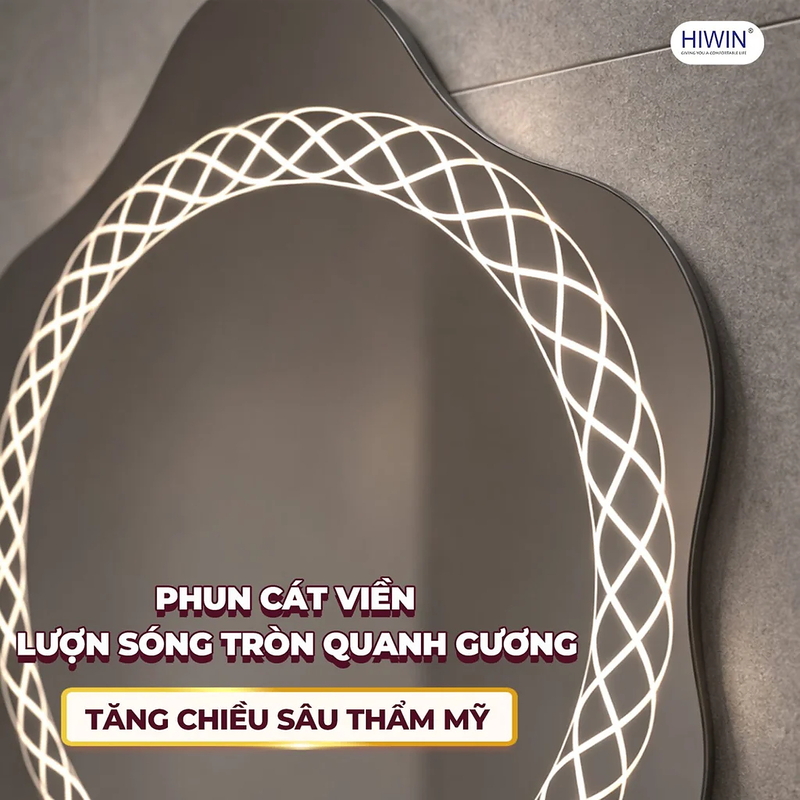Gương nhà tắm cảm ứng Hiwin M-ZW6370LD-H