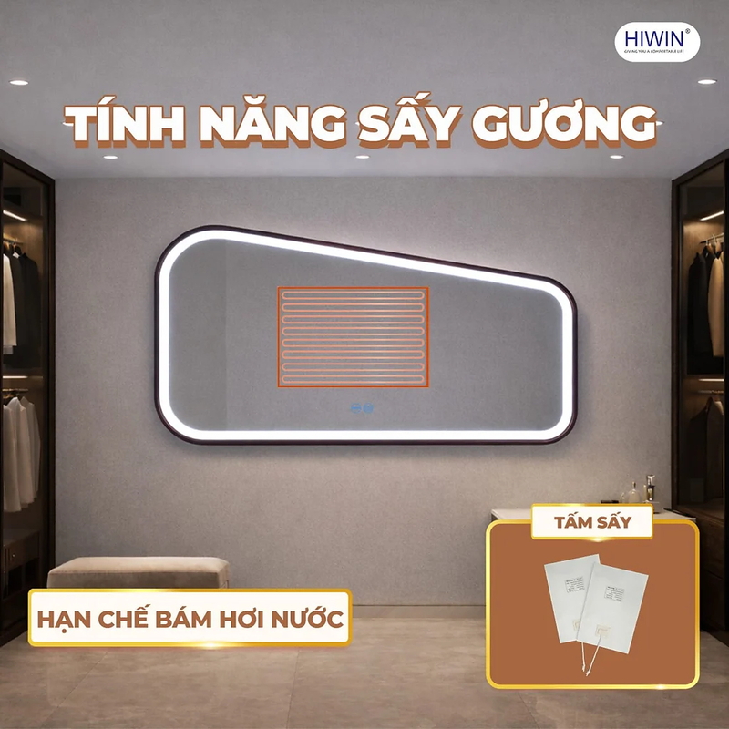 Gương thông minh dị hình Hiwin M-Z12060LD-R