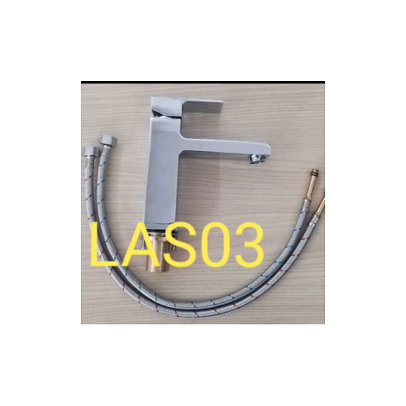 Vòi chậu rửa mặt 1 chân nóng lạnh Kagol LAS03