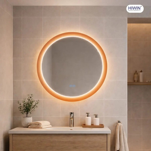 Gương tròn đèn led cảm ứng Hiwin M-C6060LD-W