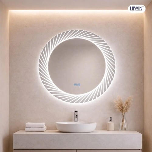 Gương led tròn thông minh cảm ứng Hiwin M-CC7070LD-H