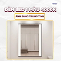 Gương cảm ứng thông minh khung gỗ Hiwin M-V1392L-W