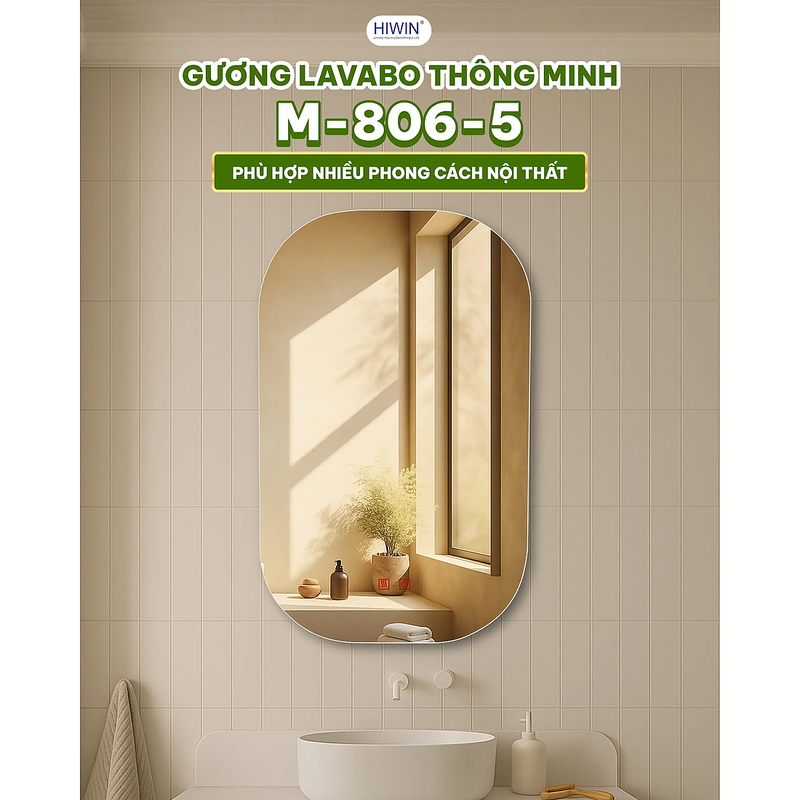 Gương thông minh góc bo tròn Hiwin M-806-5