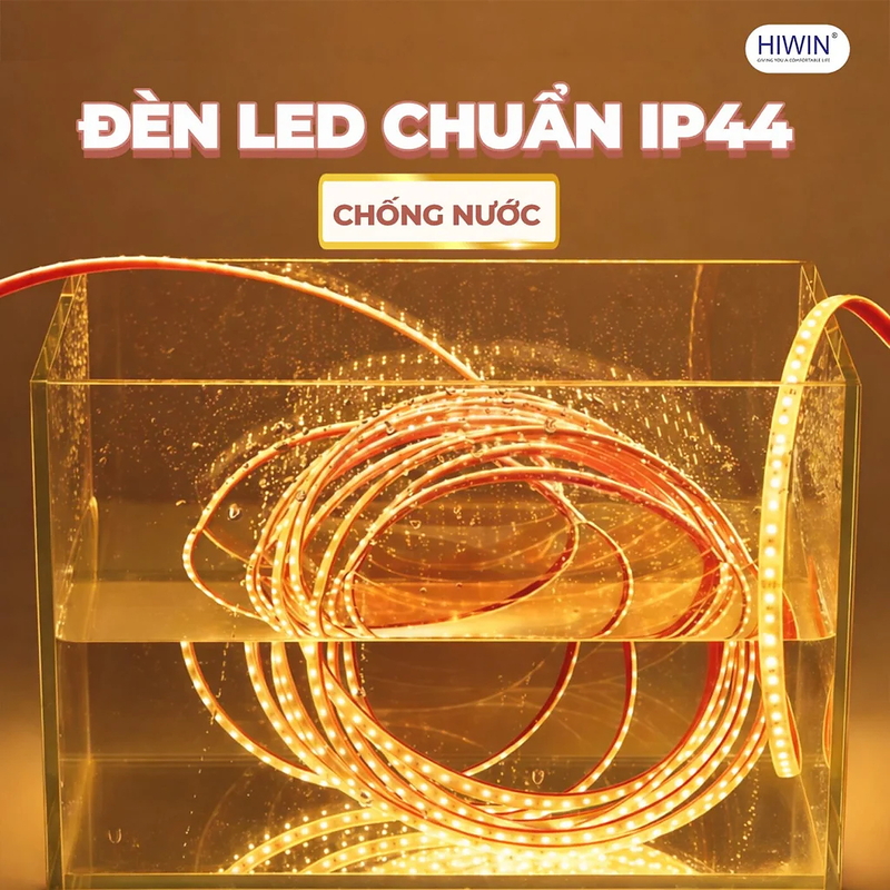 Gương thông minh hình bát giác khung inox Hiwin M-O4887LDWT-P