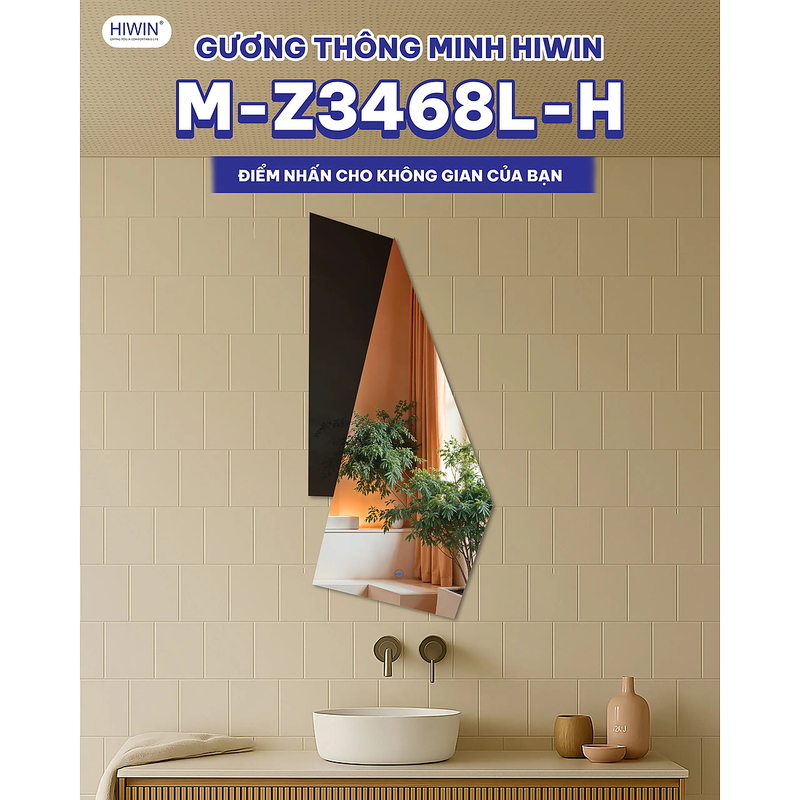 Gương thông minh hình dị hình Hiwin M-Z3468L-H
