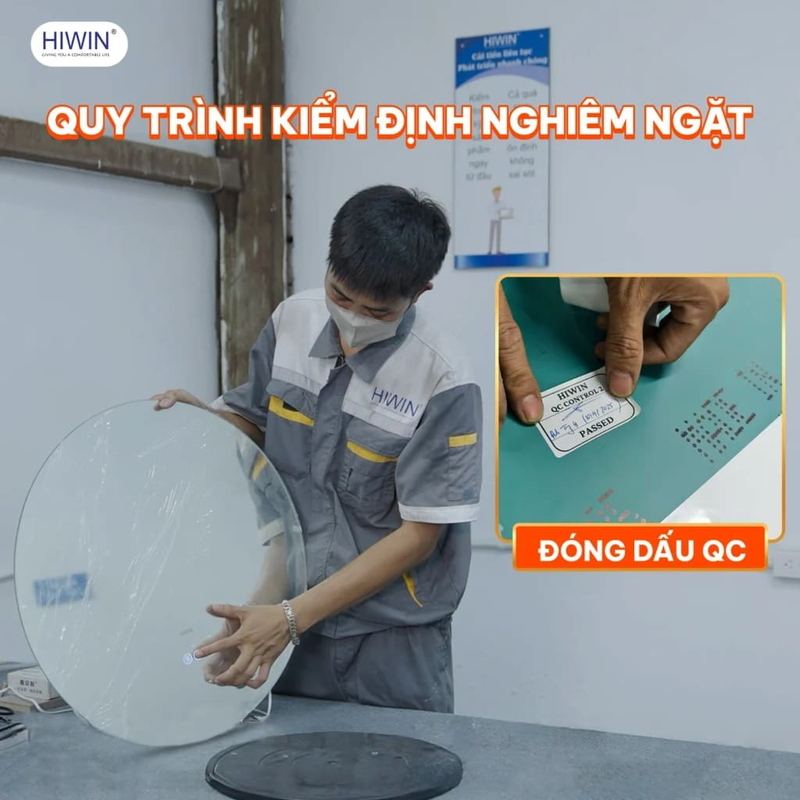 Gương thông minh hình tròn Hiwin M-C320LD LED