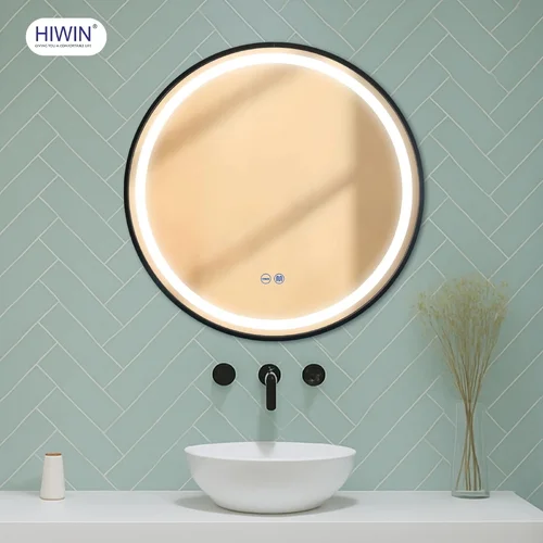 Gương Đèn LED Cảm Ứng Hình Tròn Hiwin M-C5858LD-B