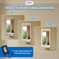Gương thông minh hình chữ nhật khung màu vàng Hiwin M-V4898LD-P