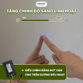 Gương thông minh hình tròn khung đen Hiwin M-C5858LD-B