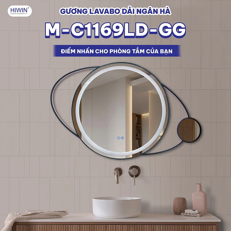 Gương Đèn LED Cảm Ứng Hiwin M-C1169LD-GG
