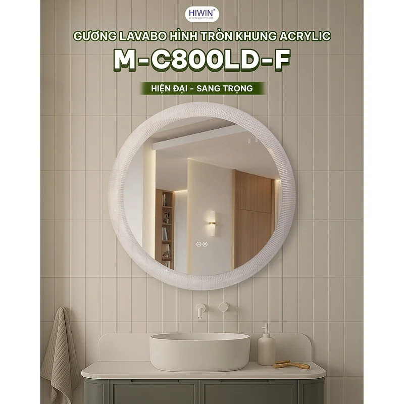 Gương Đèn LED Cảm Ứng Hiwin M-C800LD-F