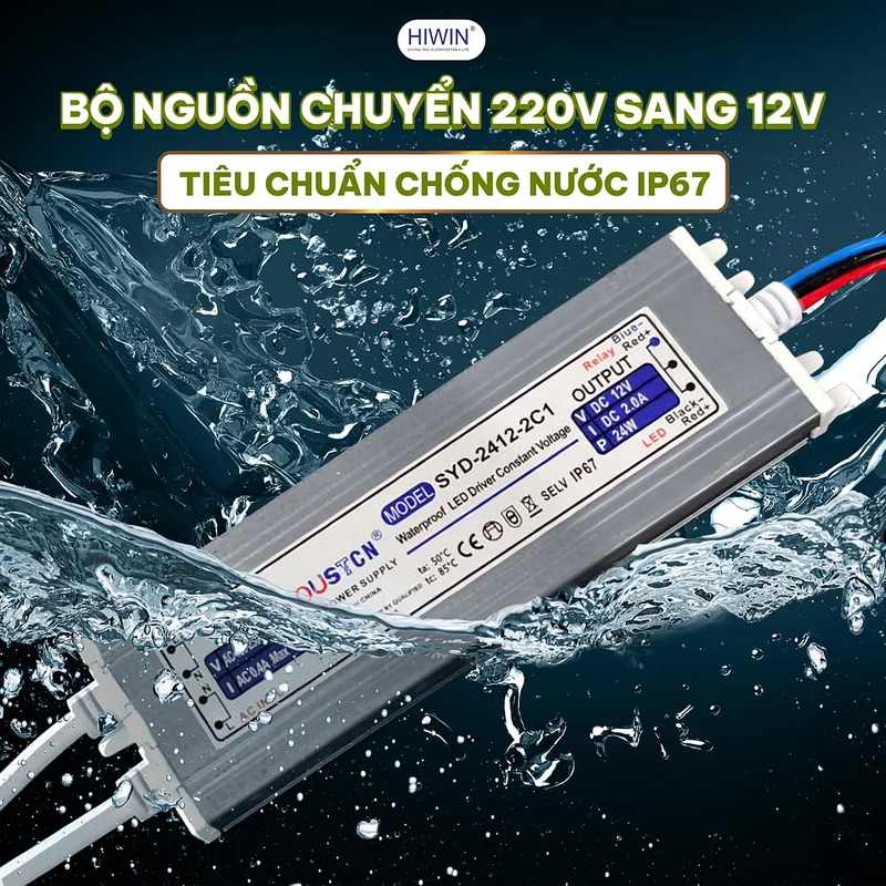 Gương thông minh khung vàng xước sang trọng Hiwin M-C662LD-P