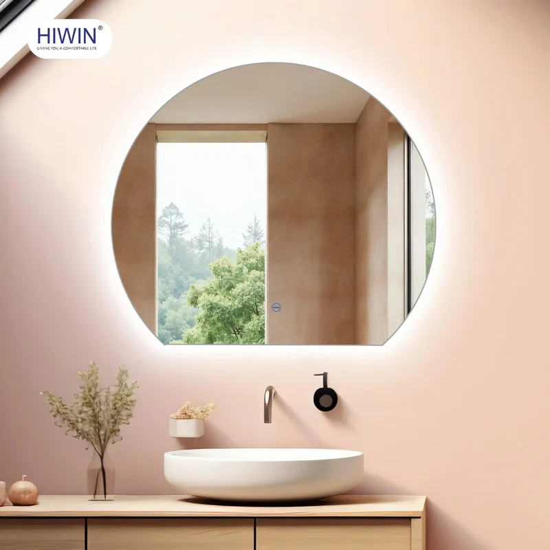 Gương Đèn LED Cảm Ứng Hình Tròn Hiwin M-C8070-H