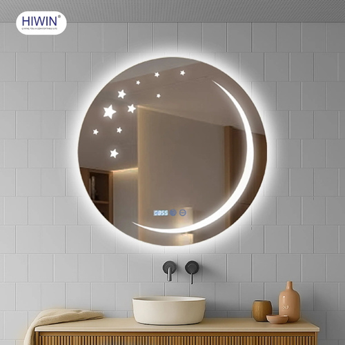 Gương thông minh hiện thị nhiệt độ và thời gian Hiwin M-C7070LDS-H