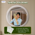 Gương thông minh hình khung acrylic phun mờ xuyên sáng Hiwin M-C800LD-F