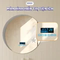 Gương Đèn LED Cảm Ứng Bluetooth Hình Tròn Hiwin M-C6060LDBS-H