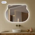 Gương Đèn LED Cảm Ứng Hình Gấu Hiwin M-BR8060LD-H