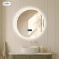 Gương Đèn LED Cảm Ứng Bluetooth Hình Tròn Hiwin M-C6060LDBS-H