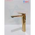 Vòi lavabo nóng lạnh 1 chân thân vuông Kagol LA54