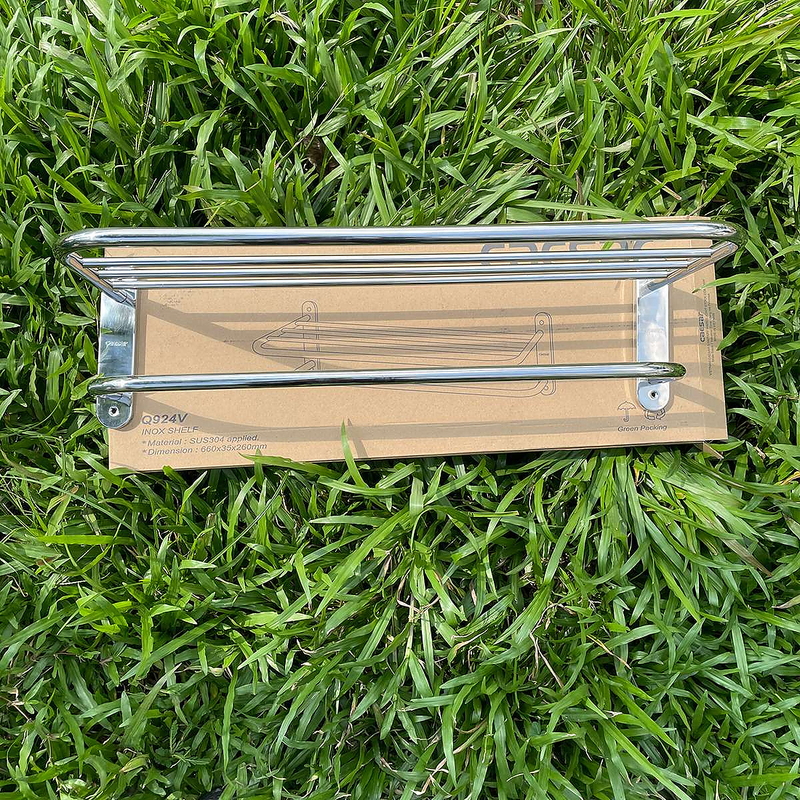 Giá Để Khăn Giàn Hai Tầng Inox SUS304 Caesar Q924