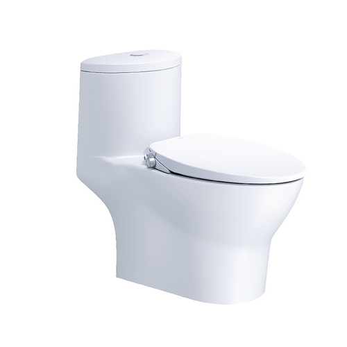 Bồn cầu 1 khối nắp rửa cơ Caesar C1375F+TAF060