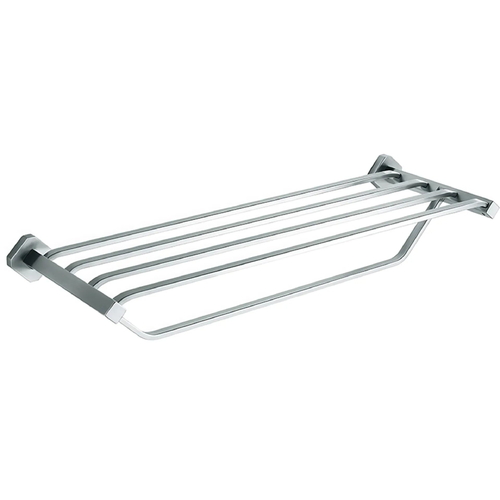 Giá để khăn trong nhà tắm 2 tầng bề mặt xước Hiwin Y-839