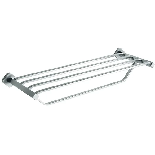 Giá để khăn trong nhà tắm 2 tầng bề mặt xước Hiwin Y-839