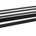 Giá để khăn trong nhà tắm 2 tầng màu đen Hiwin Y-7611BL 