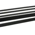 Giá để khăn trong nhà tắm 2 tầng màu đen Hiwin Y-7611BL 