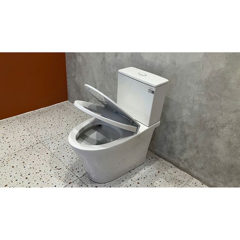 Bồn cầu 2 khối nắp êm Caesar CD1342