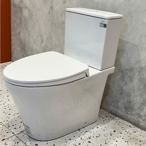 Bồn cầu 2 khối nắp êm Caesar CD1342
