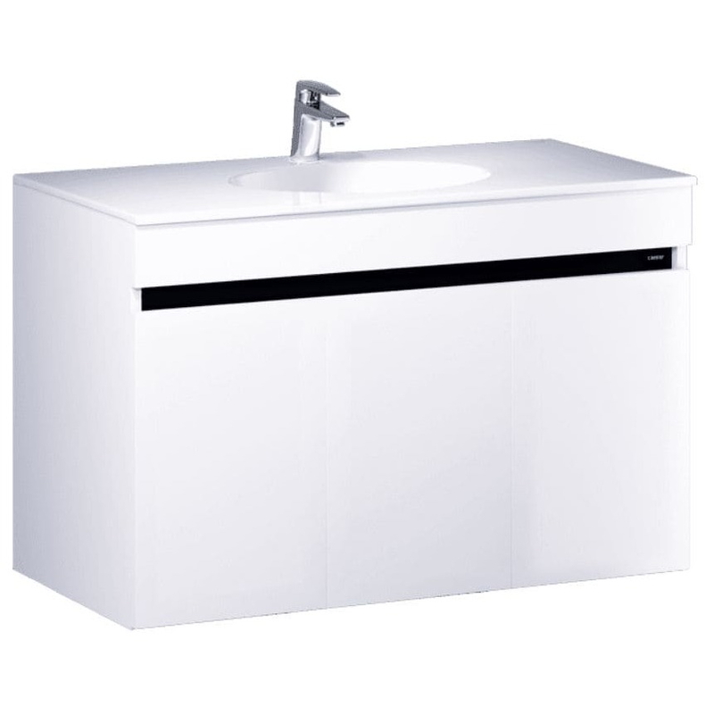 Tủ Lavabo treo tường Caesar EH15028DDRV (không bao gồm vòi + chậu)