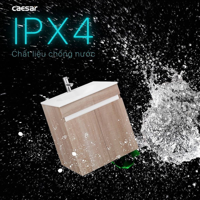 Tủ Lavabo treo tường Caesar EH15024AW7V(Không bao gồm vòi + chậu)