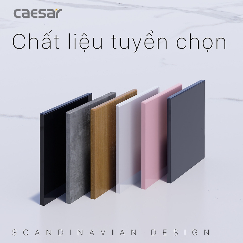 Tủ Lavabo treo tường Caesar EH15026AW7V(Không bao gồm vòi + chậu)