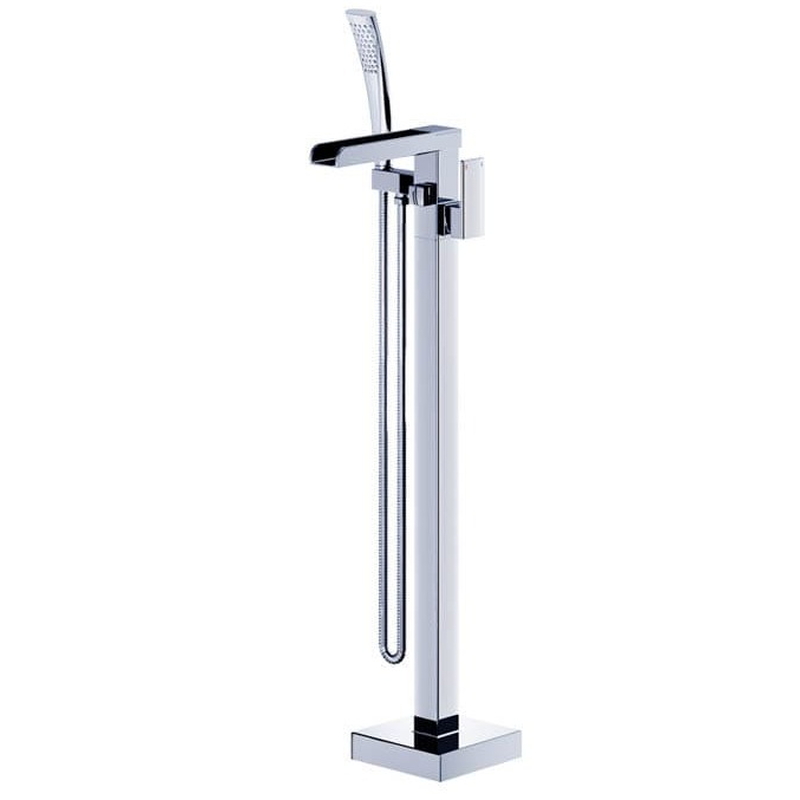 Vòi bồn tắm nóng lạnh đặt sàn Caesar AS689C