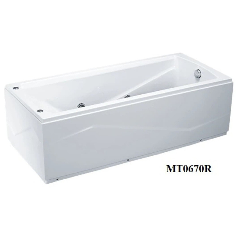 Bồn tắm chân yếm 1.7M CAESAR MT0670R( Xả phải yếm trái)