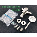 Sen tắm inox 304 hai chân Kagol ST06