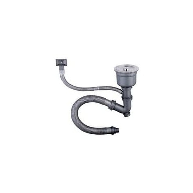 Bộ xi phông chậu rửa bát 1 hố chính hãng Caesar KSF002