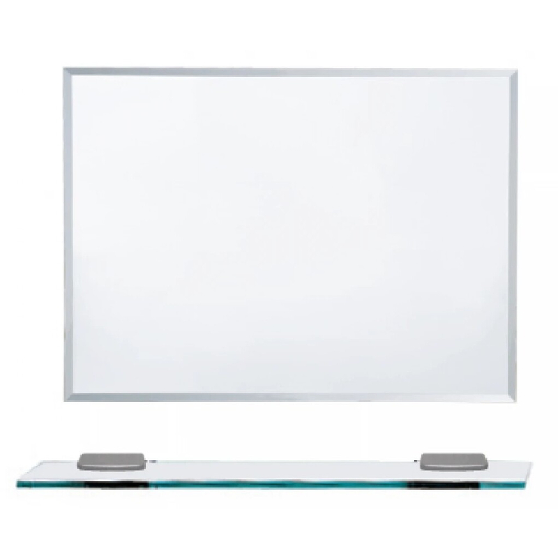 Gương soi treo tường kèm kệ kính 80x60 Caesar M710