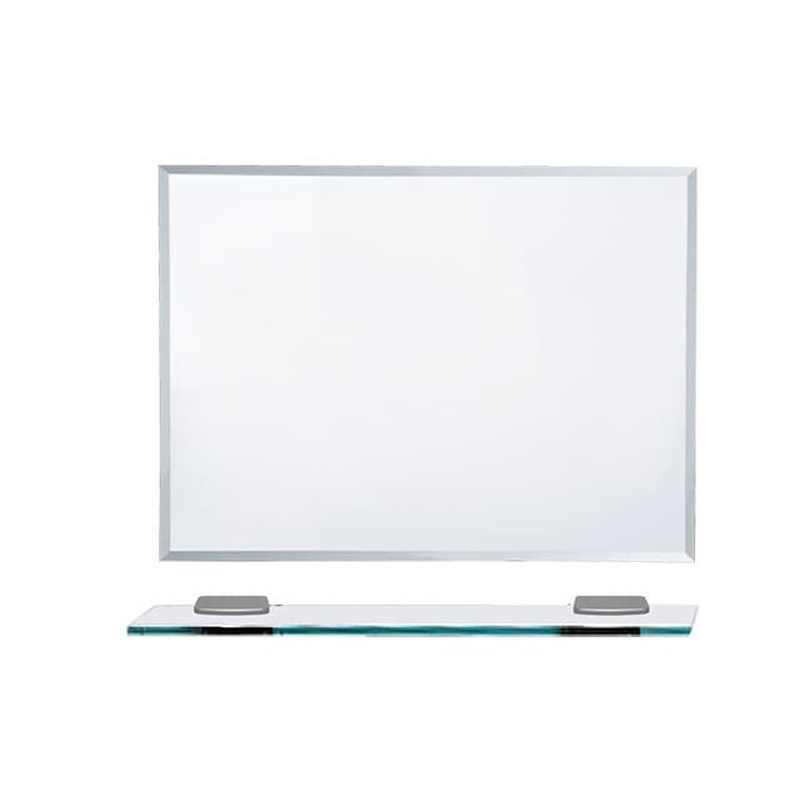 Gương soi treo tường kèm kệ kính 60x45 Caesar M753VR