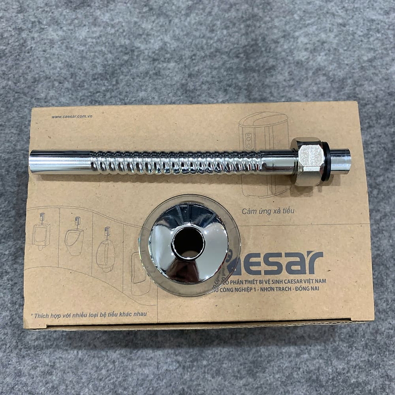 Van Xả Bồn Tiểu Nam Cảm Ứng Caesar A652DC-PW