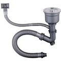 Bộ xi phông chậu rửa bát 1 hố chính hãng Caesar KSF002