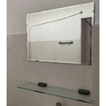 Gương soi treo tường kèm kệ kính 60x45 Caesar M753VR