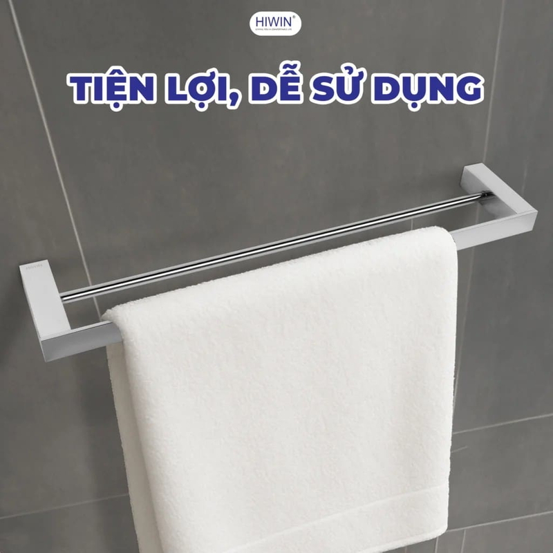 Thanh để khăn trong nhà tắm 2 tầng Hiwin Y-6809