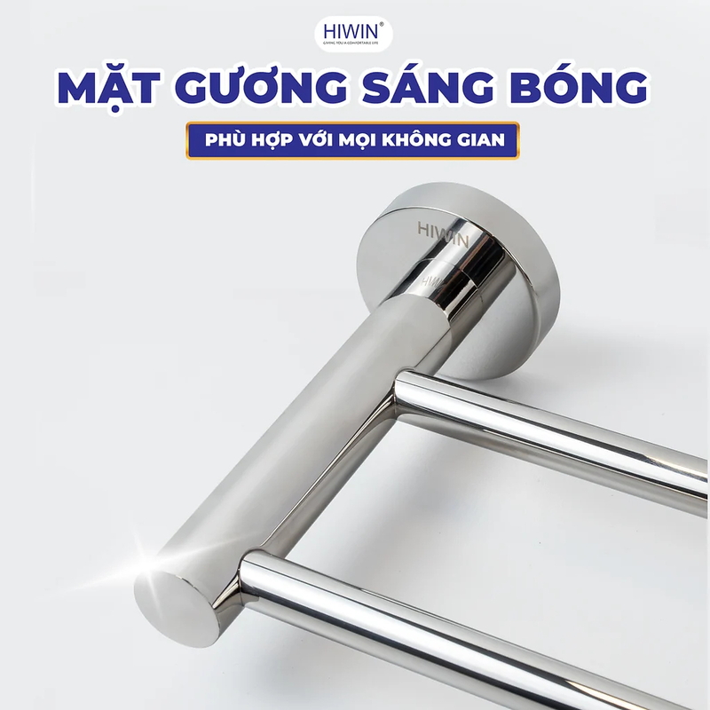Thanh để khăn trong nhà tắm 2 tầng Hiwin Y-538A-2 