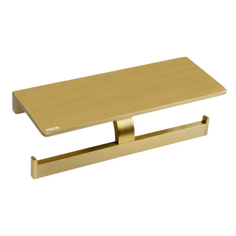 Móc giấy vệ sinh đôi màu vàng Hiwin Y-11302