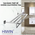 Giàn treo khăn nhà tắm 2 tầng Hiwin Y-1211